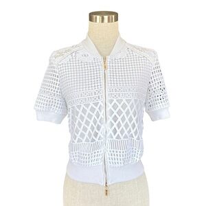 Liu Jo Cardigan Woman White Short Sleeve